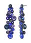 Preview: Dark Blue - Water Cascade Ohrringe von Konplott